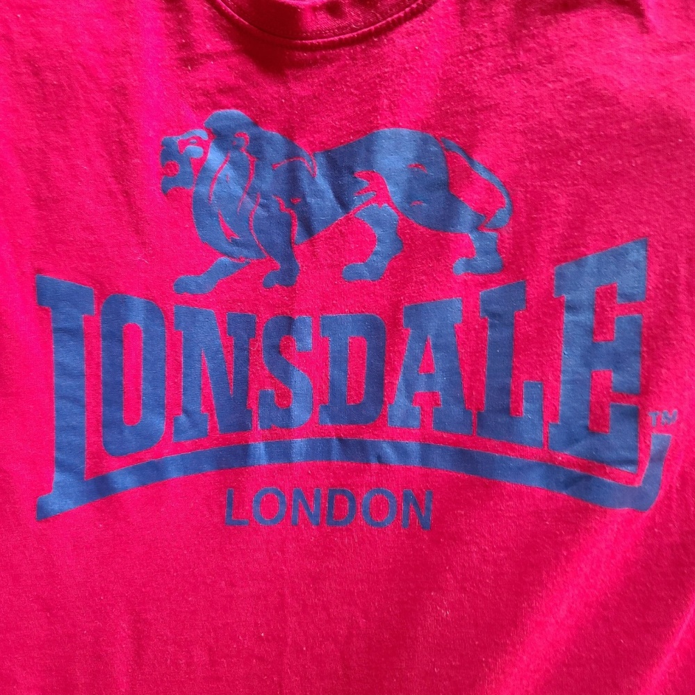 XL Lonsdale T-Shirt - Red